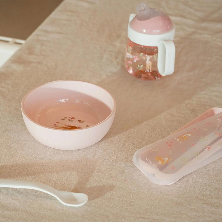 Little Dutch Childrens Bowl Mepal Mio - Pink-Bowls-Pink- | Natural Baby Shower