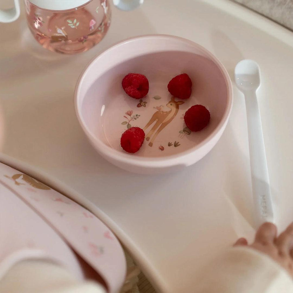 Little Dutch Childrens Bowl Mepal Mio - Pink-Bowls-Pink- | Natural Baby Shower