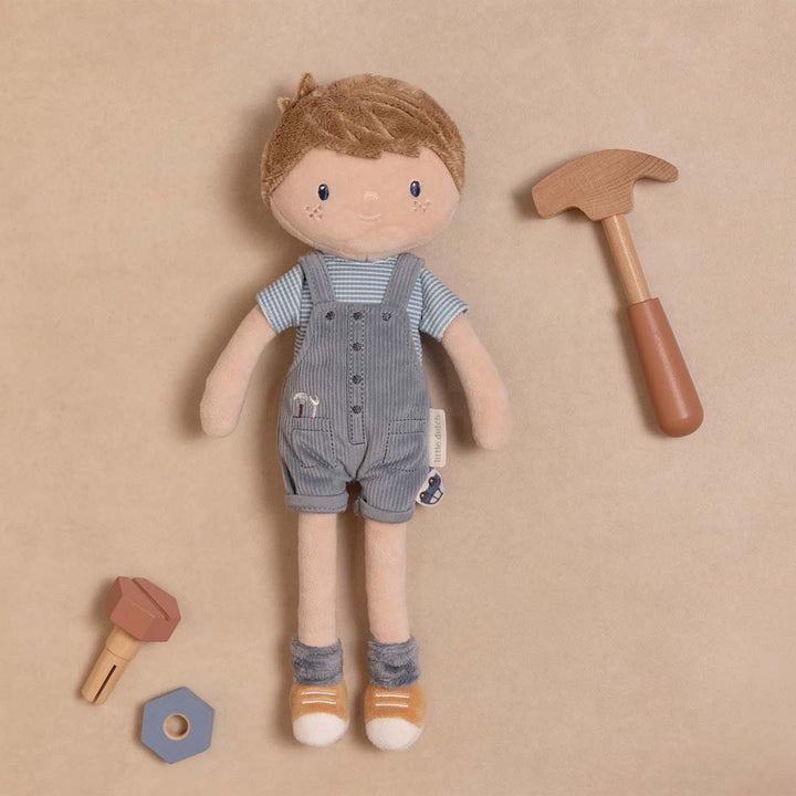 Little Dutch Cuddle Doll - Jim-Dolls-Jim-10cm | Natural Baby Shower