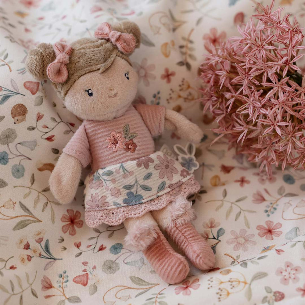 Little Dutch Cuddle Doll - Rosa-Dolls-Rosa-10cm | Natural Baby Shower