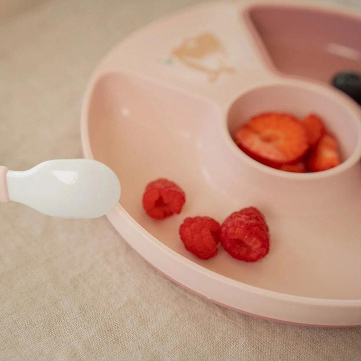 Little Dutch Divider Plate Mepal Mio - Pink-Plates-Pink- | Natural Baby Shower