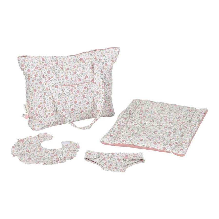 Little Dutch Doll Nappy Bag - Soft Flowers-Role Play-Soft Flowers- | Natural Baby Shower