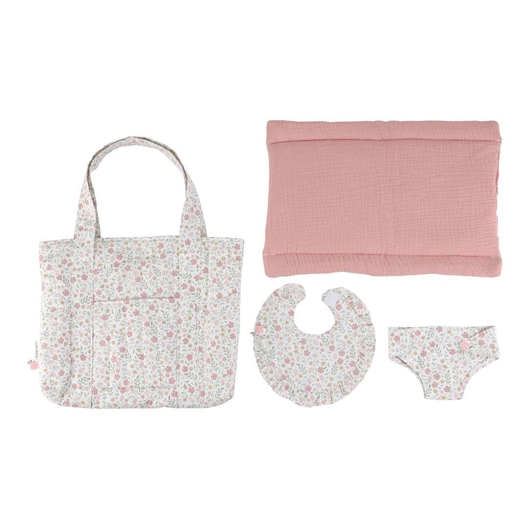 Little Dutch Doll Nappy Bag - Soft Flowers-Role Play-Soft Flowers- | Natural Baby Shower