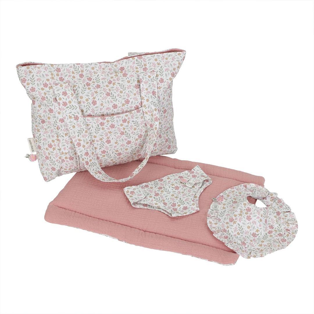 Little Dutch Doll Nappy Bag - Soft Flowers-Role Play-Soft Flowers- | Natural Baby Shower