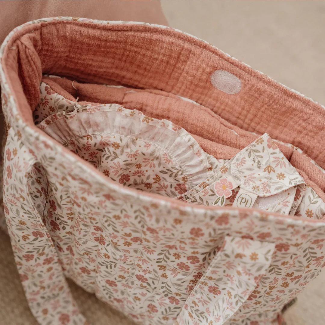 Little Dutch Doll Nappy Bag - Soft Flowers-Role Play-Soft Flowers- | Natural Baby Shower