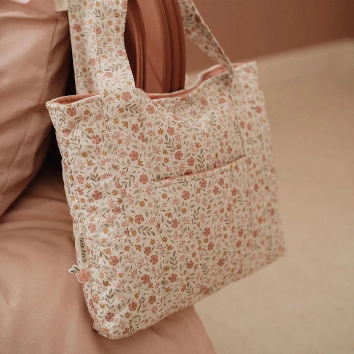 Little Dutch Doll Nappy Bag - Soft Flowers-Role Play-Soft Flowers- | Natural Baby Shower