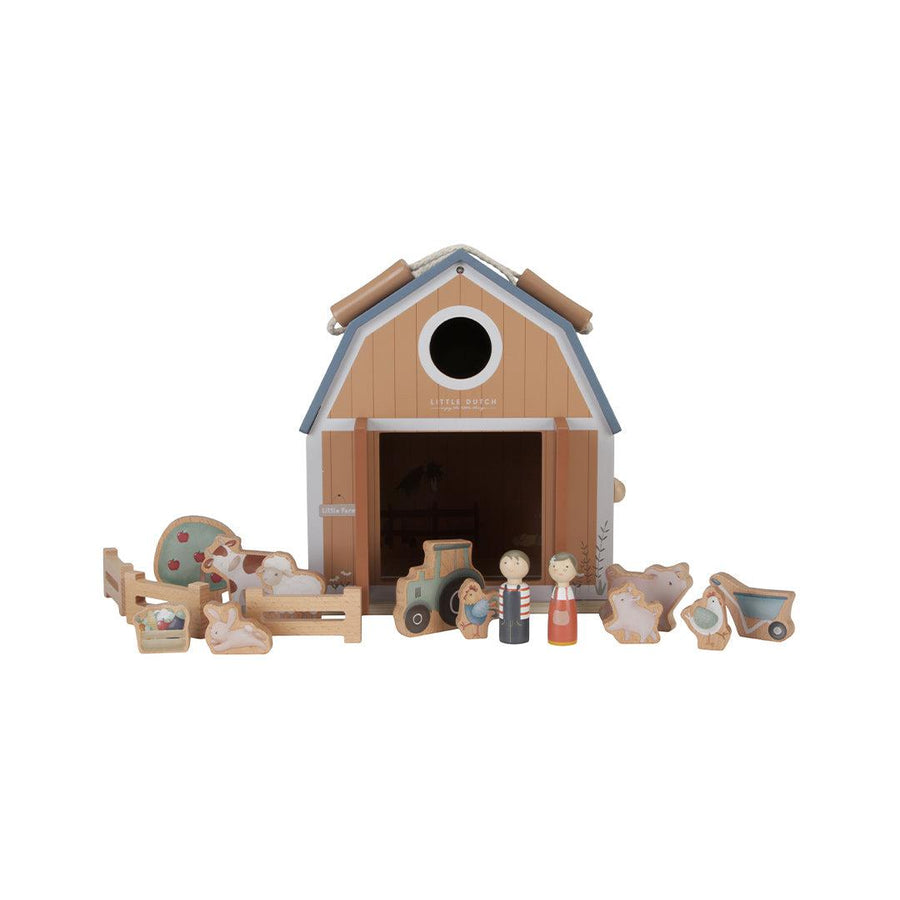 Little Dutch Dolls House - Little Farm-Dolls Houses-Little Farm- | Natural Baby Shower