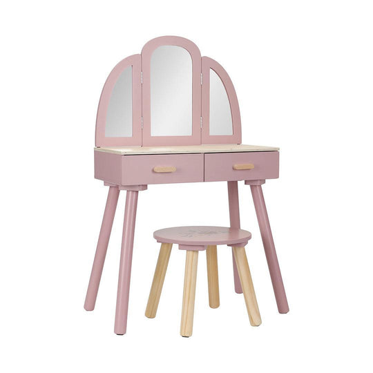 Little Dutch Dressing Table Large - Pink-Role Play-Pink- | Natural Baby Shower