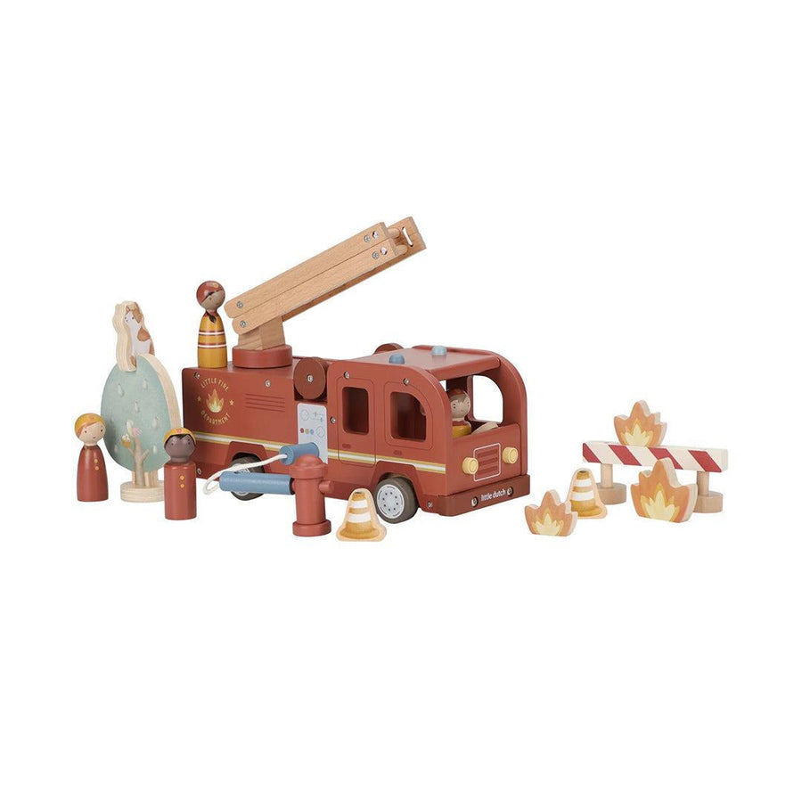 Little Dutch Fire Truck Set-Role Play- | Natural Baby Shower