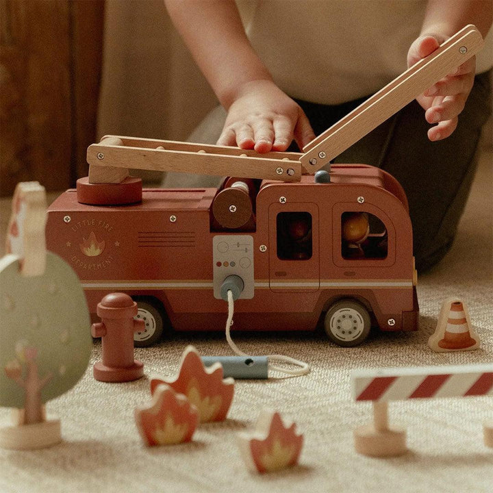 Little Dutch Fire Truck Set-Role Play- | Natural Baby Shower