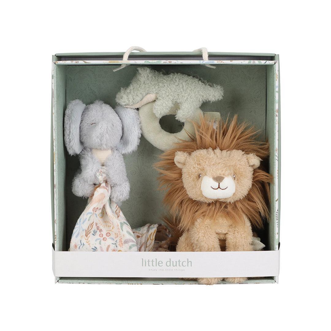 Little Dutch Giftset - Safari Friends-Soft Toys- | Natural Baby Shower