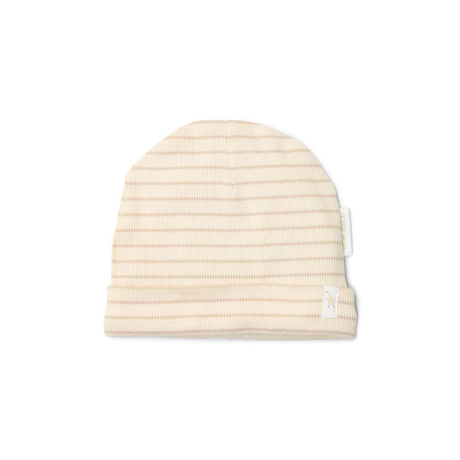 Little Dutch Hat - Soft Beige Stripe-Hats-Soft Beige Stripe-0-3m | Natural Baby Shower