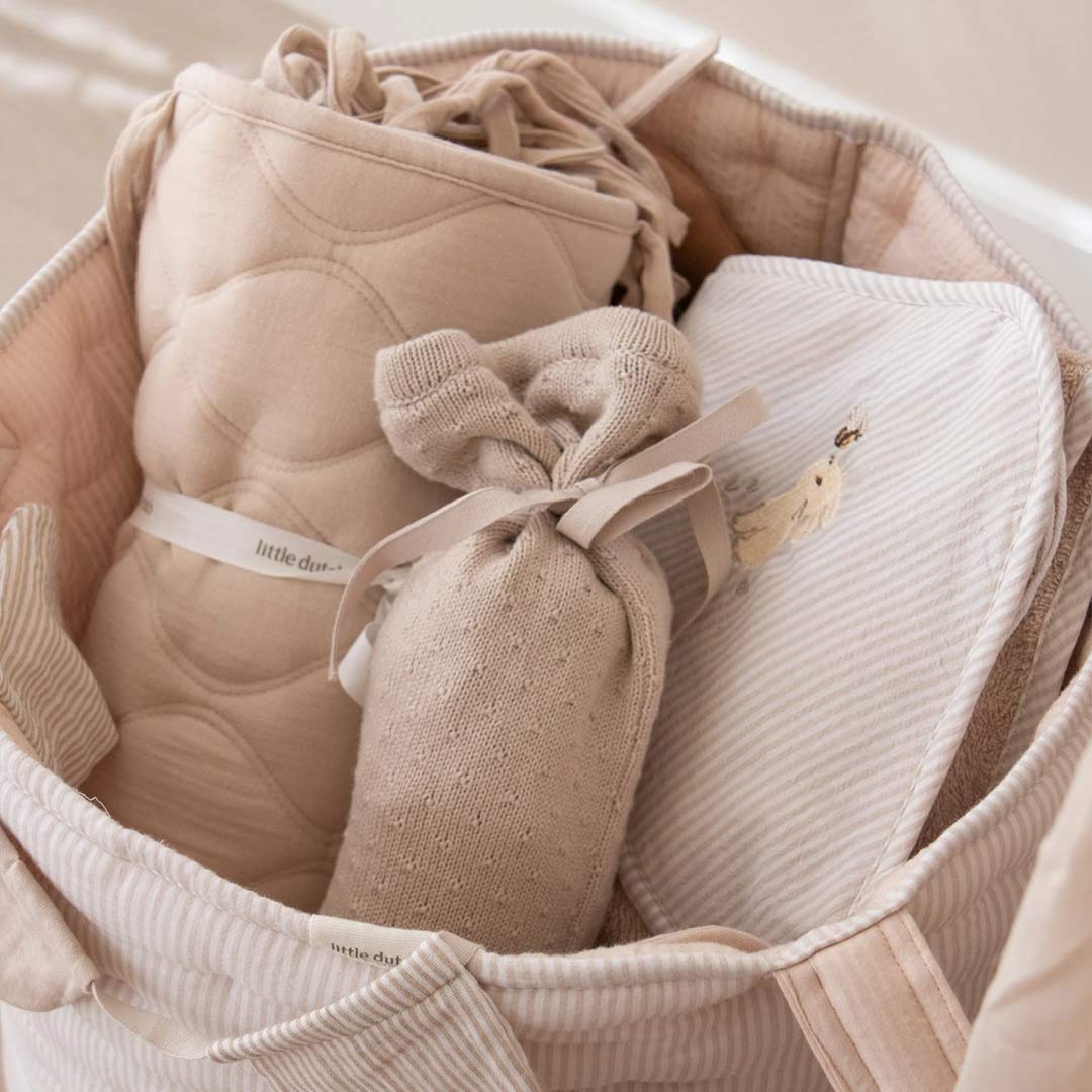 Little Dutch Hooded Towel - Baby Bunny-Bath Towels-Baby Bunny-75x75 | Natural Baby Shower