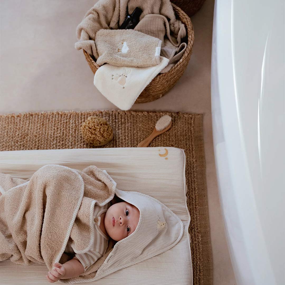 Little Dutch Hooded Towel - Baby Bunny-Bath Towels-Baby Bunny-75x75 | Natural Baby Shower
