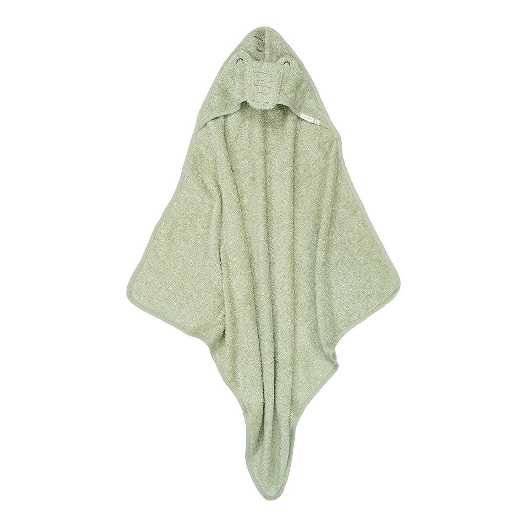 Little Dutch Hooded Towel - Crocodile