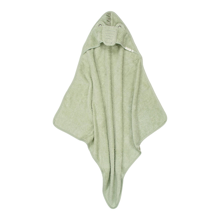 Little Dutch Hooded Towel - Crocodile