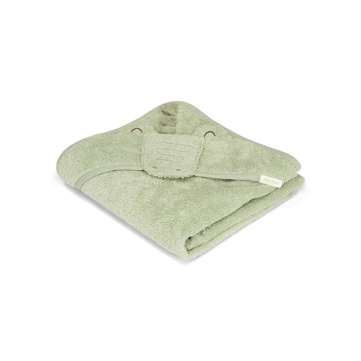 Little Dutch Hooded Towel - Crocodile