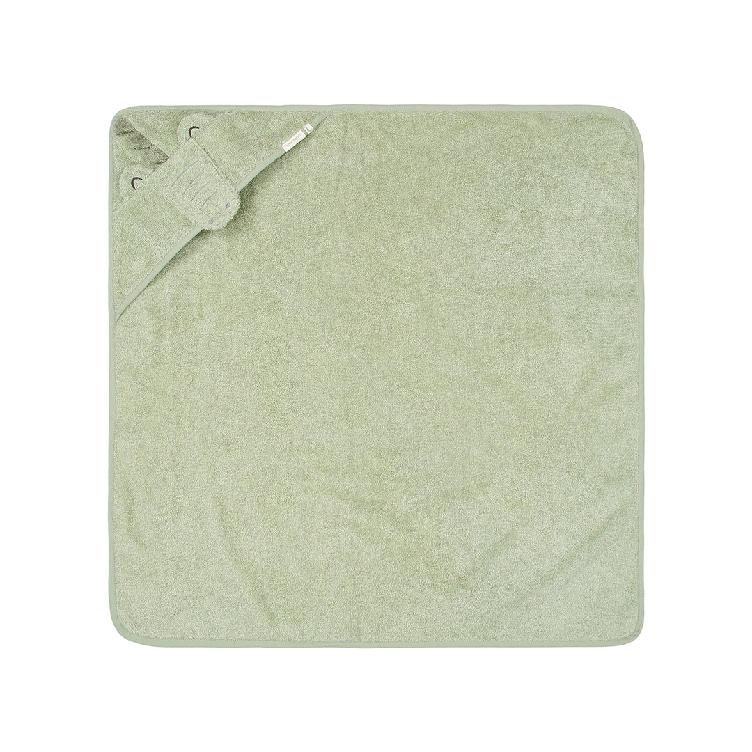 Little Dutch Hooded Towel - Crocodile