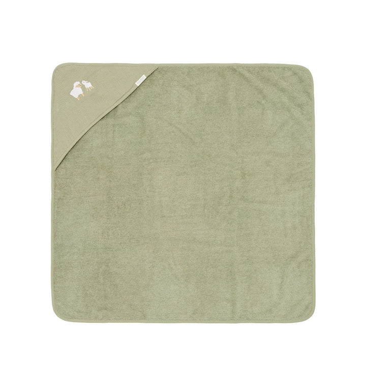 Little Dutch Hooded Towel - Little Farm-Bath Towels-Little Farm-75x75 | Natural Baby Shower