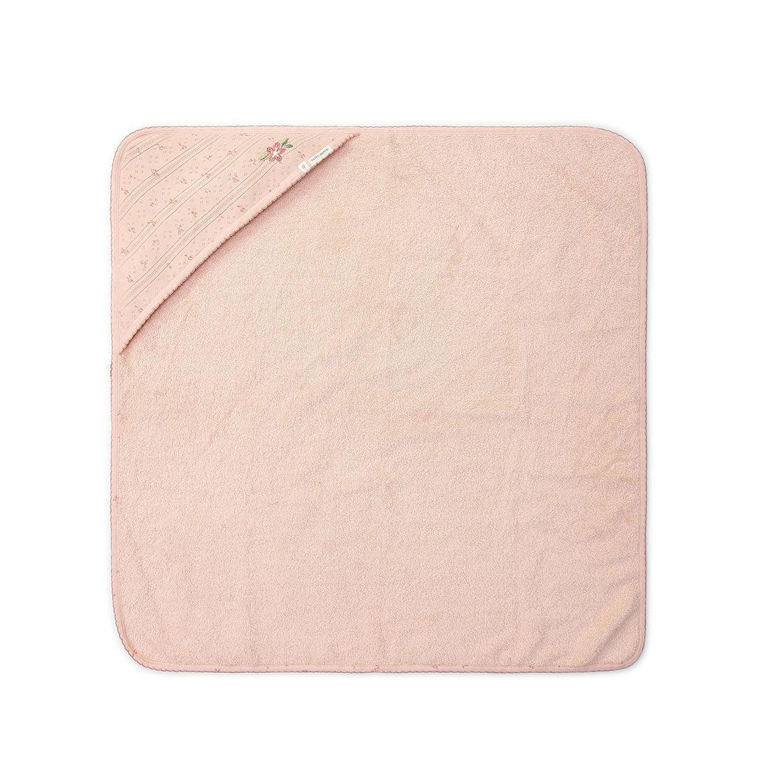 Little Dutch Hooded Towel - Pure Blossom-Bath Towels-Pure Blossom-75x75 | Natural Baby Shower
