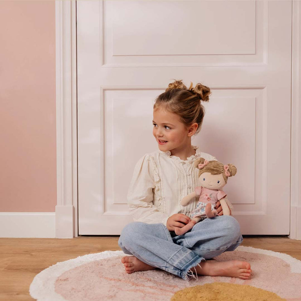 Little Dutch Hug Doll - Rosa-Dolls-Rosa-35cm | Natural Baby Shower