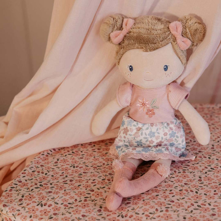 Little Dutch Hug Doll - Rosa-Dolls-Rosa-35cm | Natural Baby Shower