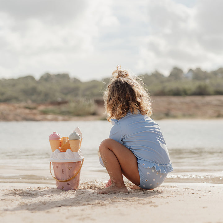 Little Dutch Ice Cream Bucket Set  - Pink - Ocean Dreams
