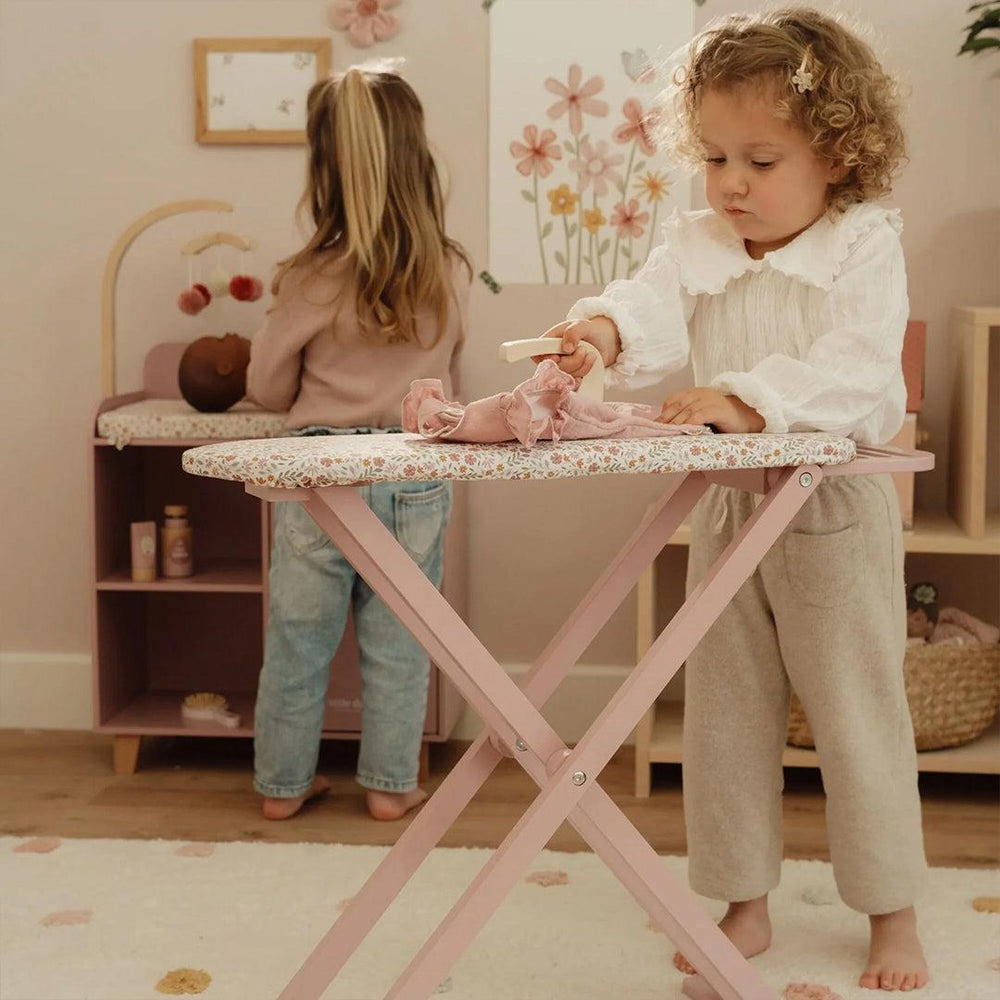 Little Dutch Ironing Board - Pink-Role Play-Pink- | Natural Baby Shower