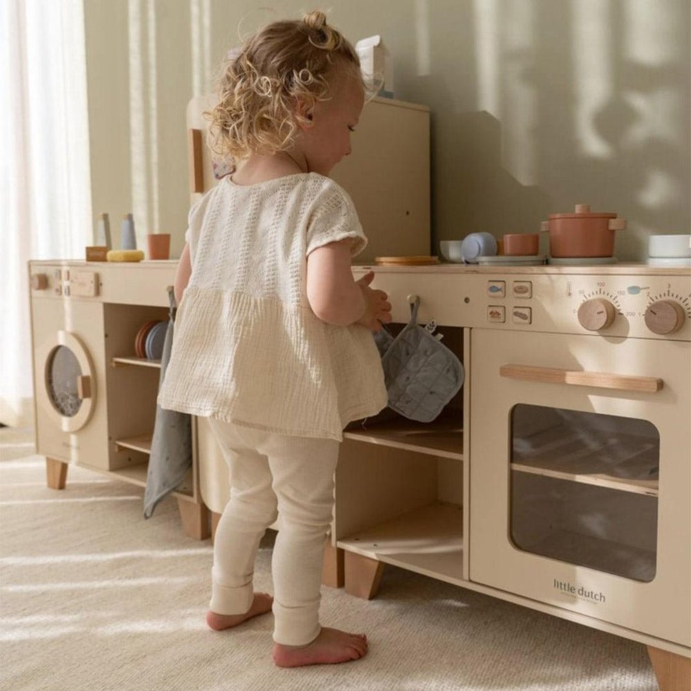 Little Dutch Wooden Play Kitchen Limited Edition-Role Play- | Natural Baby Shower
