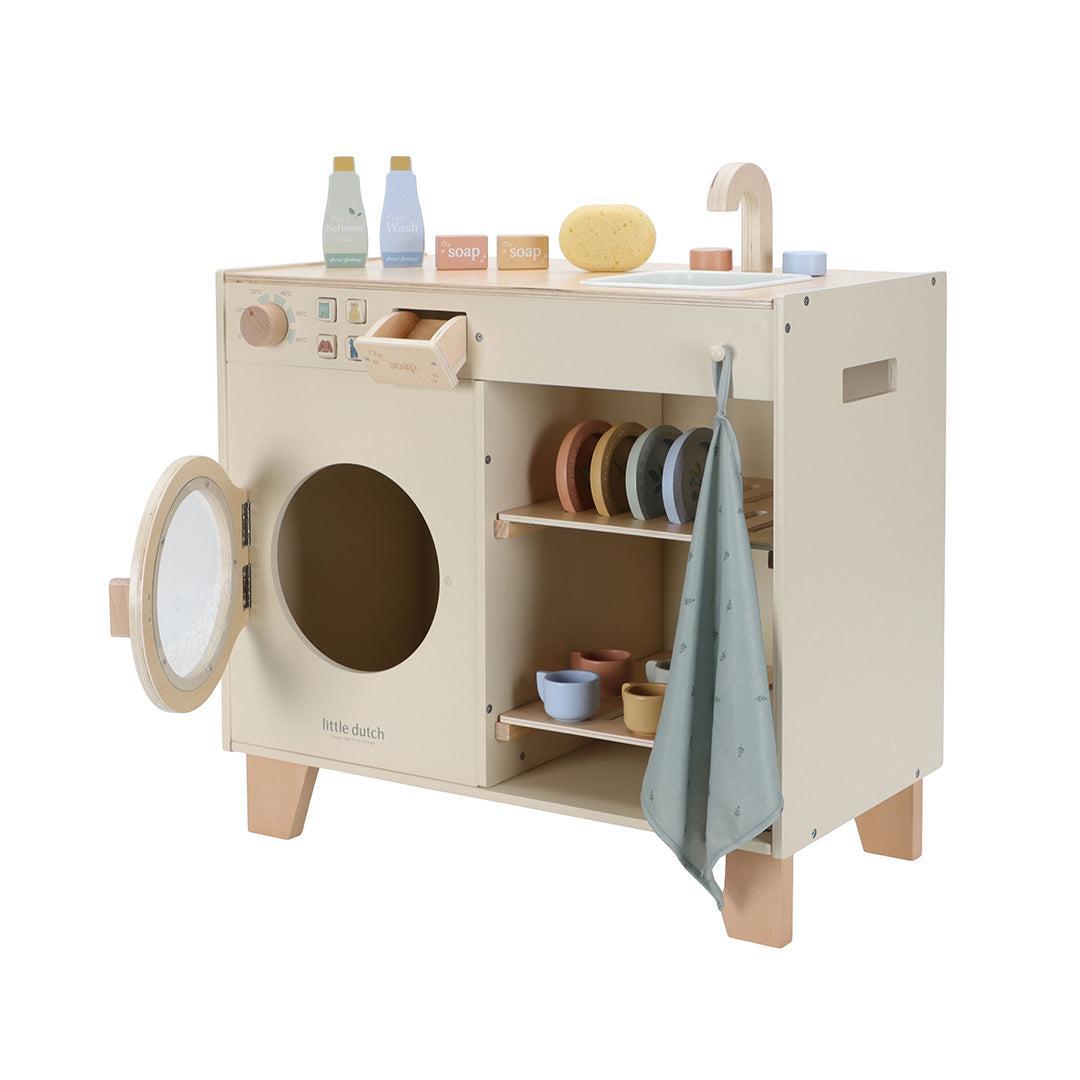 Little Dutch Wooden Washing Machine Limited Edition-Role Play- | Natural Baby Shower