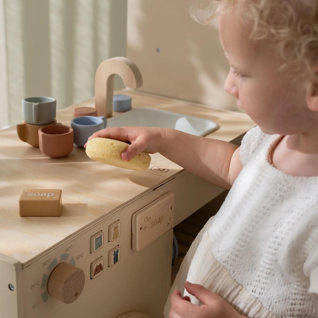 Little Dutch Wooden Washing Machine Limited Edition-Role Play- | Natural Baby Shower