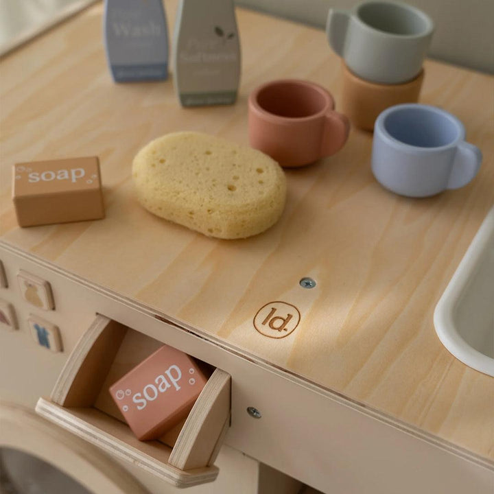 Little Dutch Wooden Washing Machine Limited Edition-Role Play- | Natural Baby Shower