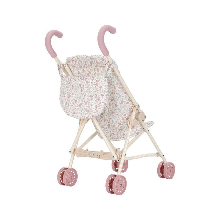 Little Dutch Metal Doll Buggy - Soft Flowers-Role Play-Soft Flowers- | Natural Baby Shower