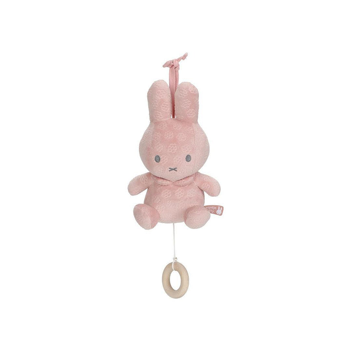 Little Dutch Miffy Music Box - Pink Flowers-Musical Pulls-Pink Flowers- | Natural Baby Shower