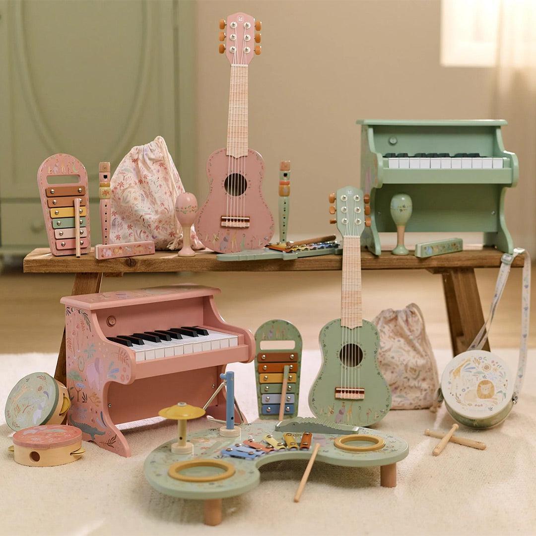 Little Dutch Music Table - Safari Friends-Musical Instruments- | Natural Baby Shower