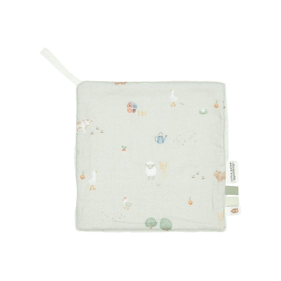 Little Dutch Muslin Cuddle Cloth - Little Farm-Comforters-Little Farm- | Natural Baby Shower