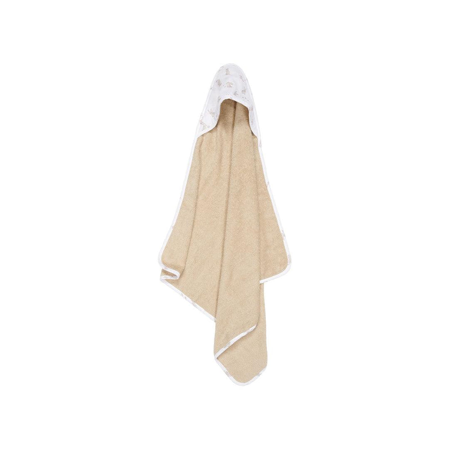 Little Dutch Muslin Hooded Towel - Baby Bunny-Bath Towels-Baby Bunny- | Natural Baby Shower