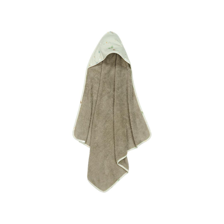 Little Dutch Muslin Hooded Towel - Little Farm-Bath Towels-Little Farm- | Natural Baby Shower