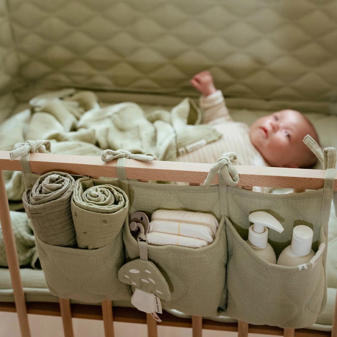 Little Dutch Muslin Swaddles - Pure Sage-Swaddling Wraps-Pure Sage-70x70 | Natural Baby Shower