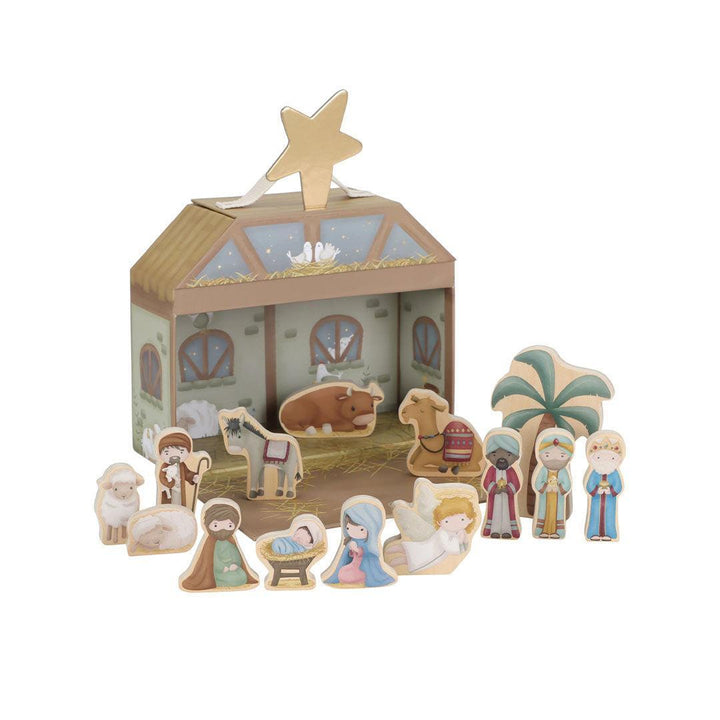 Little Dutch Nativity Scene-Seasonal Decorations- | Natural Baby Shower
