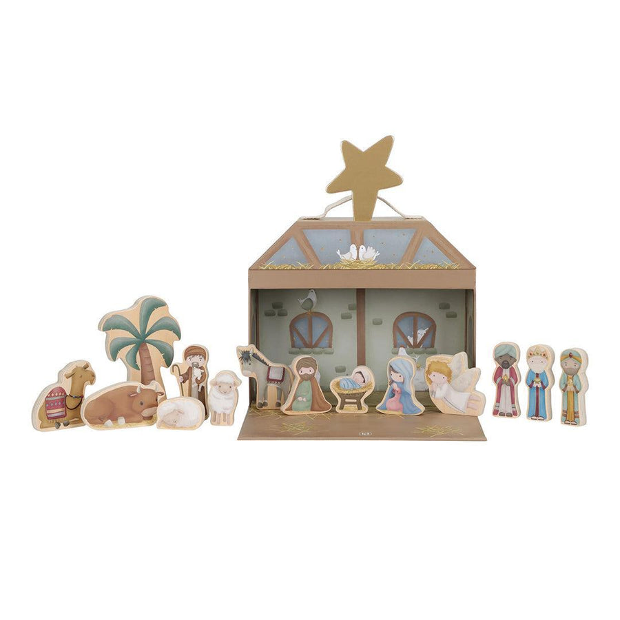 Little Dutch Nativity Scene-Seasonal Decorations- | Natural Baby Shower
