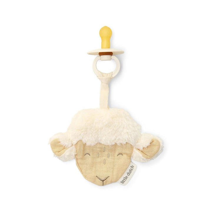 Little Dutch Pacifier Cloth - Sheep-Pacifier Cloths-Sheep-One Size | Natural Baby Shower