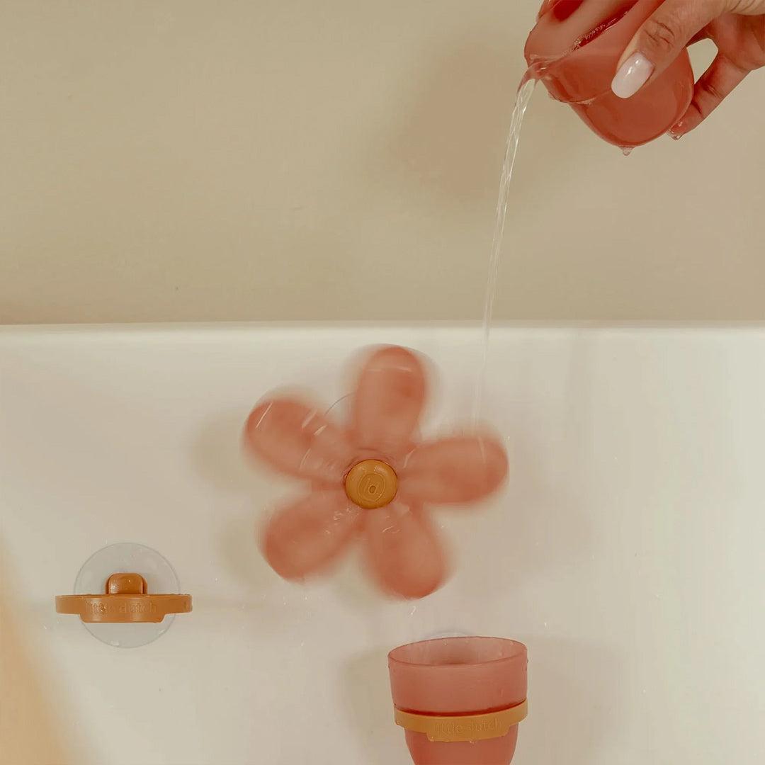 Little Dutch Bath Play Cups - Pink-Bath Toys-Pink- | Natural Baby Shower