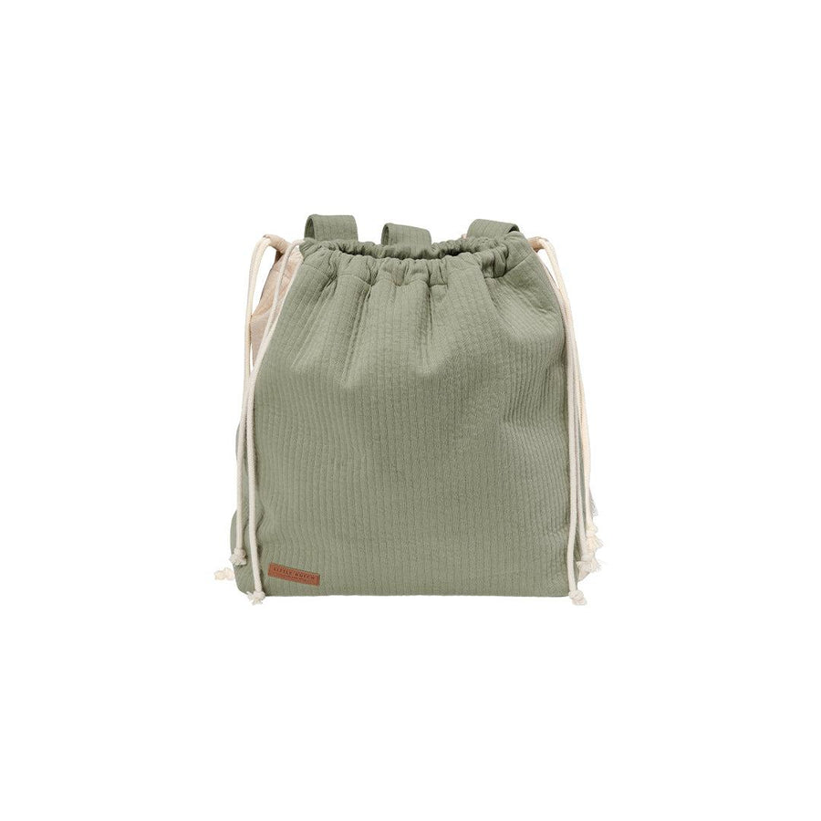 Little Dutch Playpen Toy Bag - Pure Olive-Storage-Pure Olive- | Natural Baby Shower