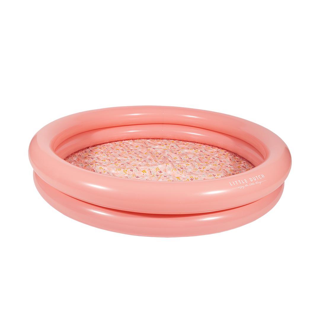 Little Dutch Inflatable Pool - Pink - Ocean Dreams-Inflatables-Pink-150cm | Natural Baby Shower