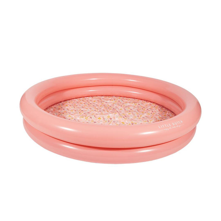 Little Dutch Inflatable Pool - Pink - Ocean Dreams-Inflatables-Pink-150cm | Natural Baby Shower