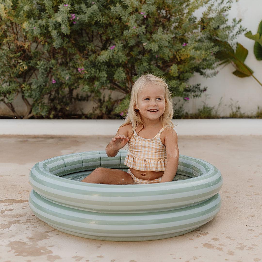 Little Dutch Inflatable Pool - Fresh Greens-Inflatables-Fresh Greens- | Natural Baby Shower