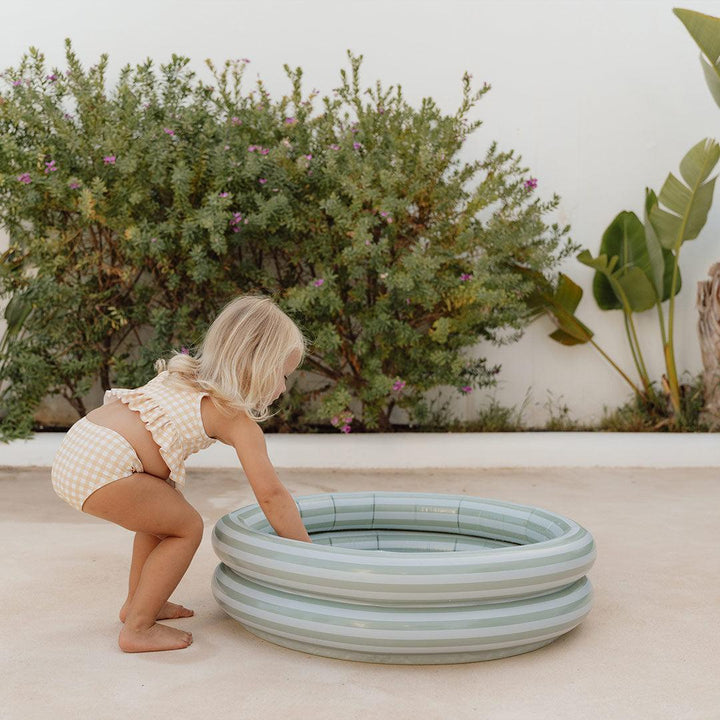 Little Dutch Inflatable Pool - Fresh Greens-Inflatables-Fresh Greens- | Natural Baby Shower