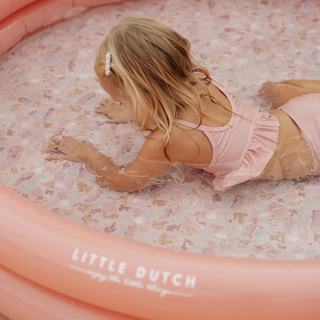 Little Dutch Inflatable Pool - Pink - Ocean Dreams-Inflatables- | Natural Baby Shower