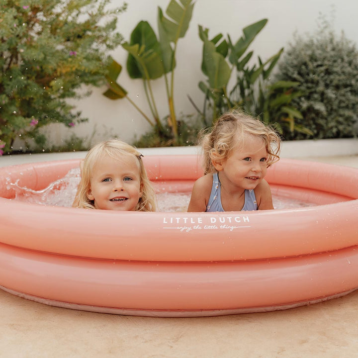 Little Dutch Inflatable Pool - Pink - Ocean Dreams-Inflatables- | Natural Baby Shower